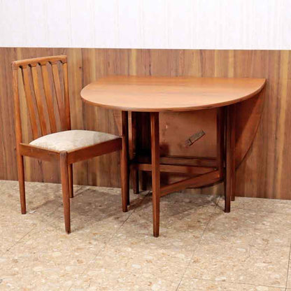 ゲートレッグテーブル チーク ヴィンテージ イギリス ダイニングテーブル