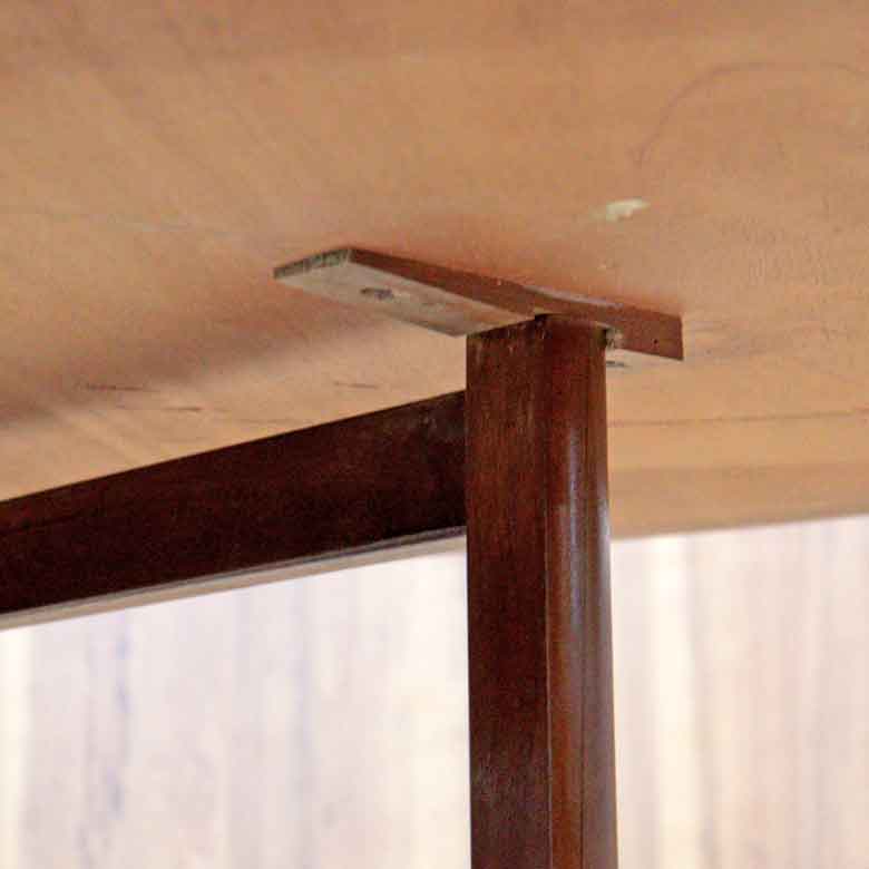 ゲートレッグテーブル チーク ヴィンテージ イギリス ダイニングテーブル