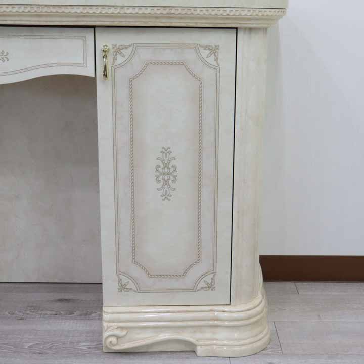 サルタレッリ アマルフィ ドレッサーデスク  アイボリー ヴァニティ