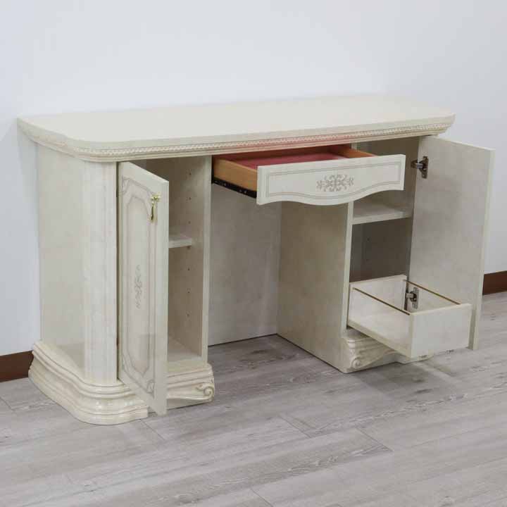 サルタレッリ アマルフィ ドレッサーデスク  アイボリー ヴァニティ