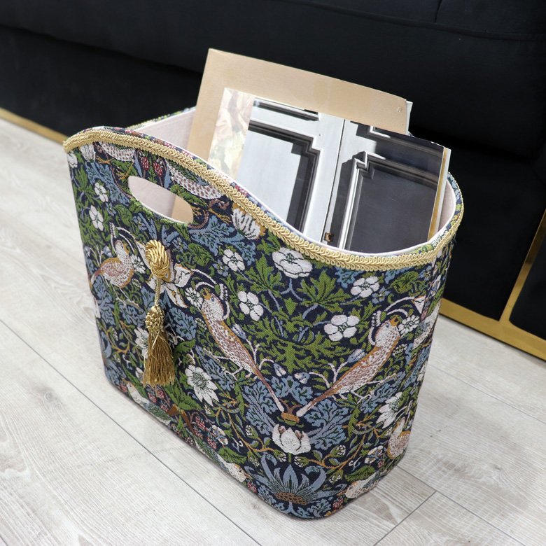 ロイヤルアーデン マガジンラック バード＆ストロベリー いちご泥棒