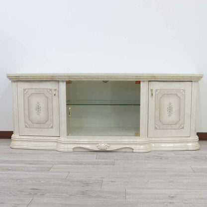 サルタレッリ アマルフィ テレビボード 160cm アイボリー ローボード テレビ台