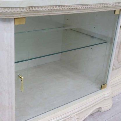 サルタレッリ アマルフィ テレビボード 160cm アイボリー ローボード テレビ台