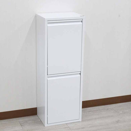 ダストボックス イタリア アイアン DOTTUS 2杯/2段 カラフル ゴミ箱