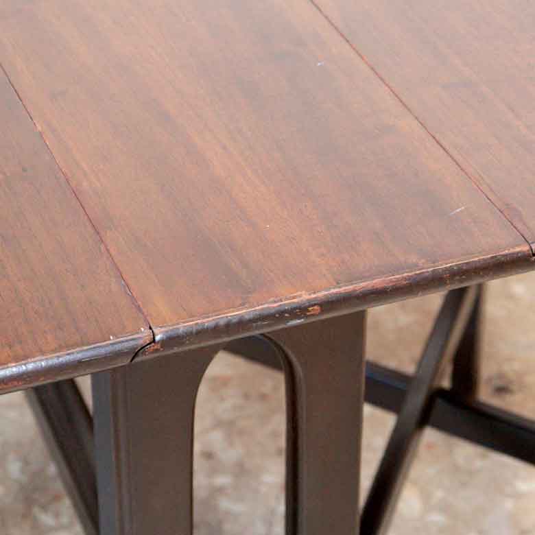 ゲートレッグテーブル ヴィンテージ イギリス ダイニングテーブル 折りたたみテーブル