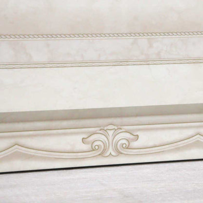 サルタレッリ アマルフィ ワイドチェスト アイボリー 3引出 シングルドレッサー