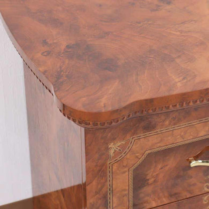 アウトレット サルタレッリ アマルフィ 2段チェスト 60cm ナイトテーブル  ウォールナット