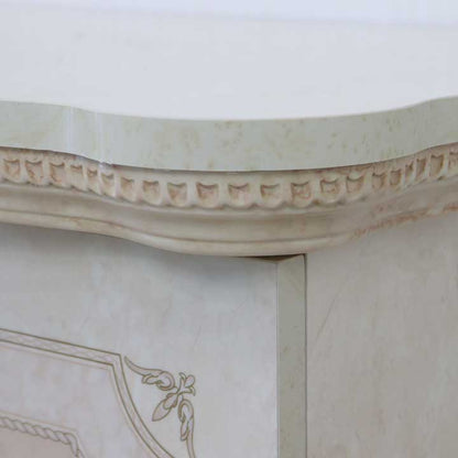 サルタレッリ アマルフィ 2段チェスト  アイボリー 2引出 ナイトテーブル