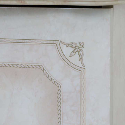 サルタレッリ アマルフィ 2段チェスト  アイボリー 2引出 ナイトテーブル