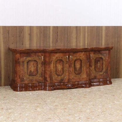 サルタレッリ アマルフィ 4ドアテレビボード ローボード  ウォールナット