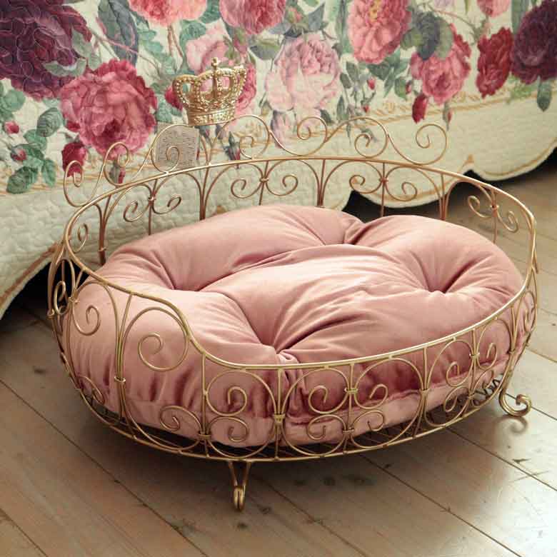 ペットベッド アルミ シャンパンゴールド