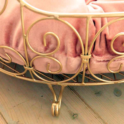 ペットベッド アルミ シャンパンゴールド