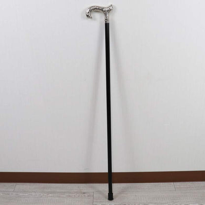 ステッキ シルバー 杖 ウォーキングスティック ウォーキングステッキ シルバー イタリア製