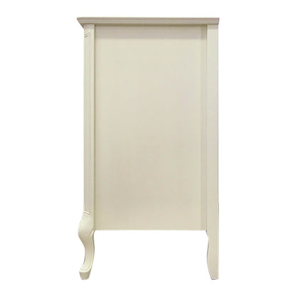 ローチェスト 120cm幅 東海家具 白家具 姫 プリンセス おしゃれ かわいい フルール 783239