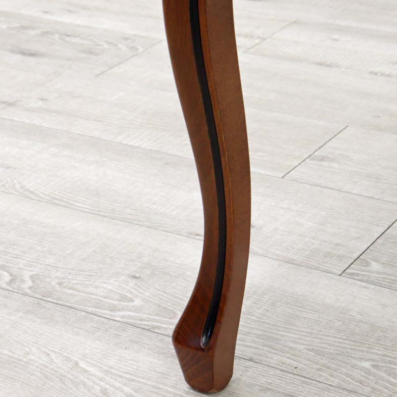 イタリア ダイニングチェア 猫脚 ピンクストライプ ROSA