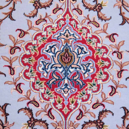ペルシャ絨毯 120x78cm イスファハン カーペット ラグ 玄関マット persian rug バヤットノマド