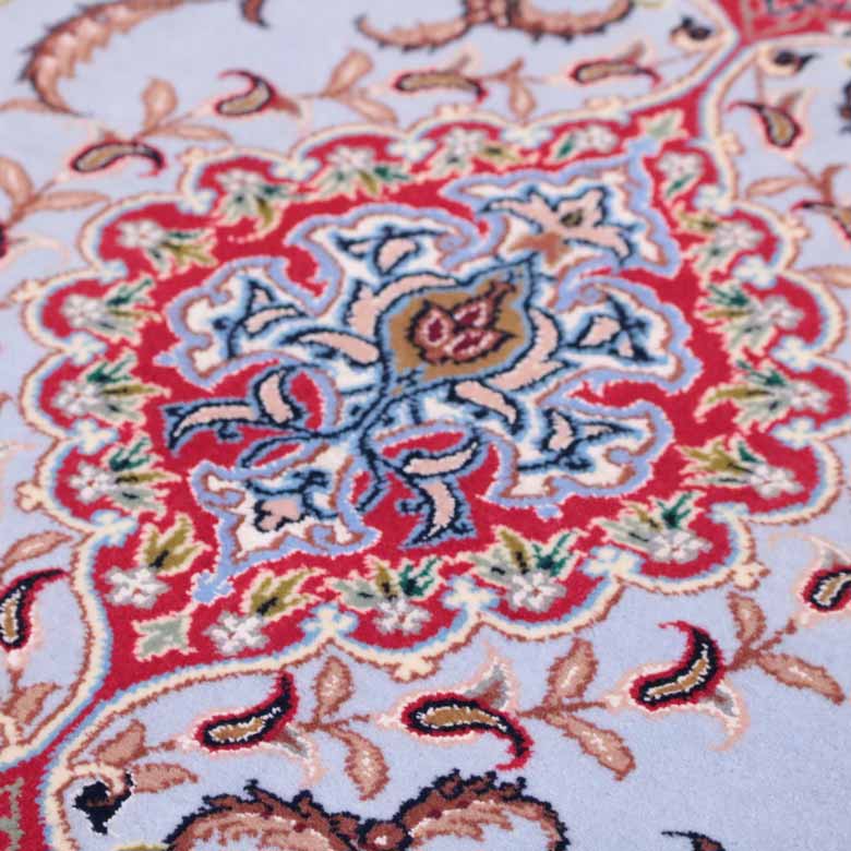 ペルシャ絨毯 120x78cm イスファハン カーペット ラグ 玄関マット persian rug バヤットノマド