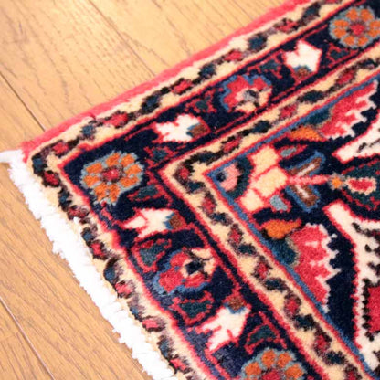 ペルシャ絨毯 80 x 60 ハマダン カーペット ラグ 玄関マット persian rug バヤットノマド