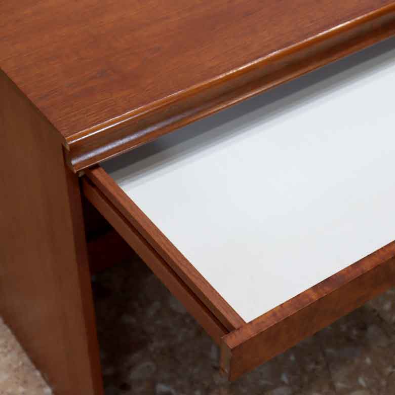 ベッドサイドテーブル  イギリス チーク 完成品 デスク ヴィンテージ