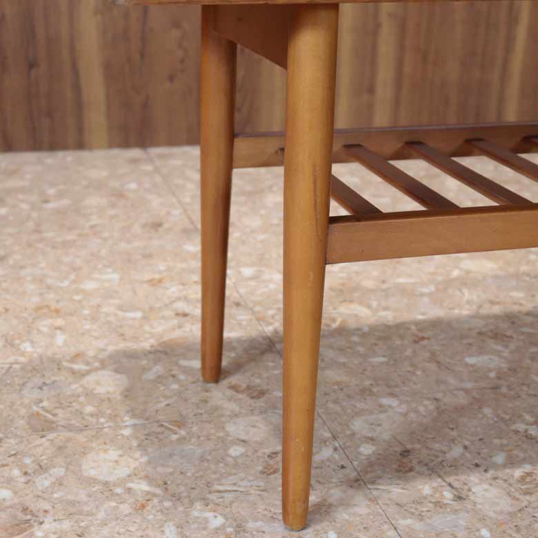 センターテーブル 棚付き ヴィンテージ イギリス ローテーブル ミッドセンチュリー