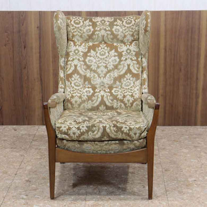 ウイングチェア CINTIQUE 1人掛けソファ ヴィンテージ イギリス ミッドセンチュリー