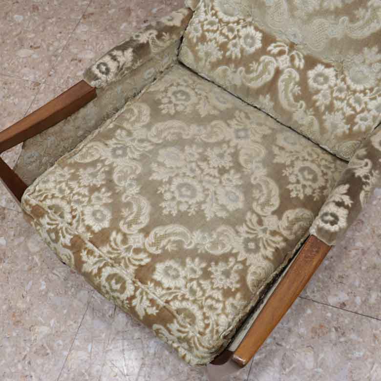 ウイングチェア CINTIQUE 1人掛けソファ ヴィンテージ イギリス ミッドセンチュリー