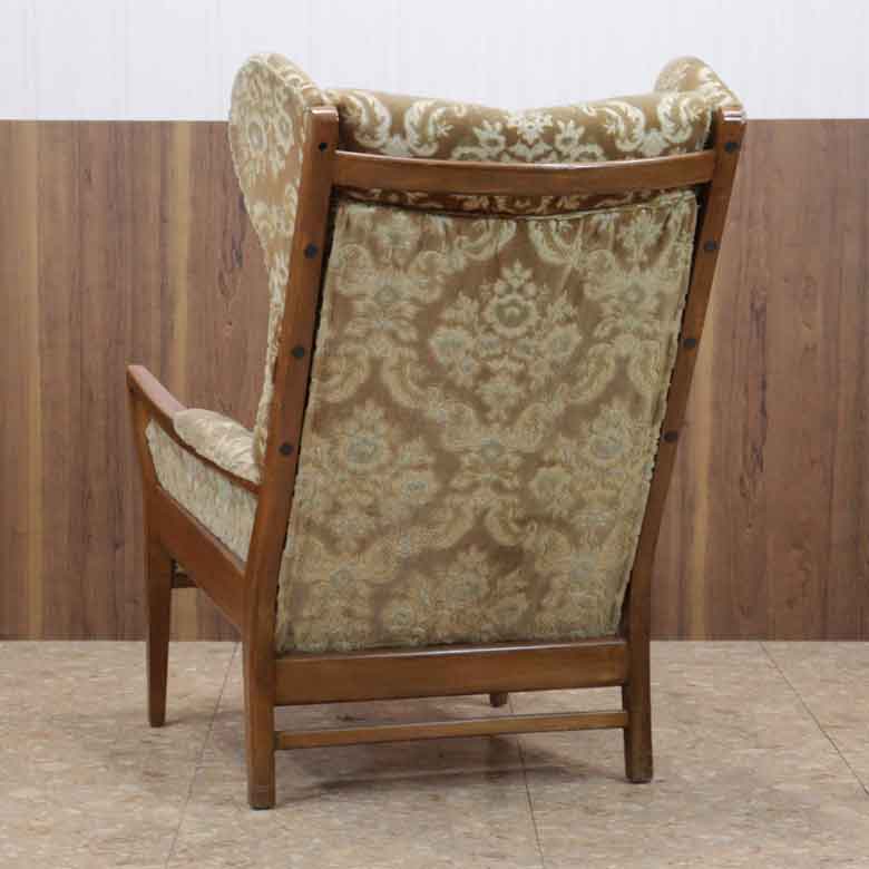 ウイングチェア CINTIQUE 1人掛けソファ ヴィンテージ イギリス ミッドセンチュリー