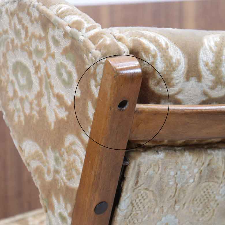 ウイングチェア CINTIQUE 1人掛けソファ ヴィンテージ イギリス ミッドセンチュリー