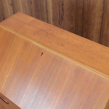 ライティングデスク イギリス 完成品 チーク 鍵なし ヴィンテージ