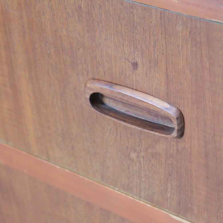 ライティングデスク イギリス 完成品 チーク 鍵なし ヴィンテージ