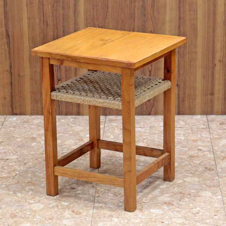 ウッドスツール サイドテーブル イギリス ヴィンテージ 133071002