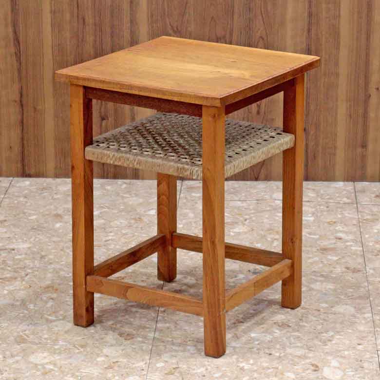 ウッドスツール サイドテーブル イギリス ヴィンテージ 133071001