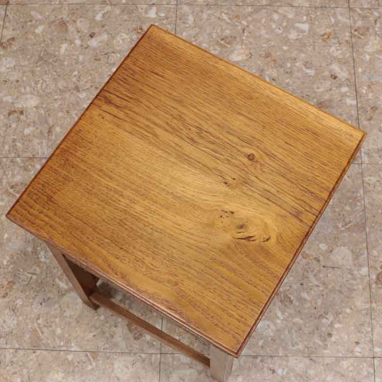 ウッドスツール サイドテーブル イギリス ヴィンテージ 133071001