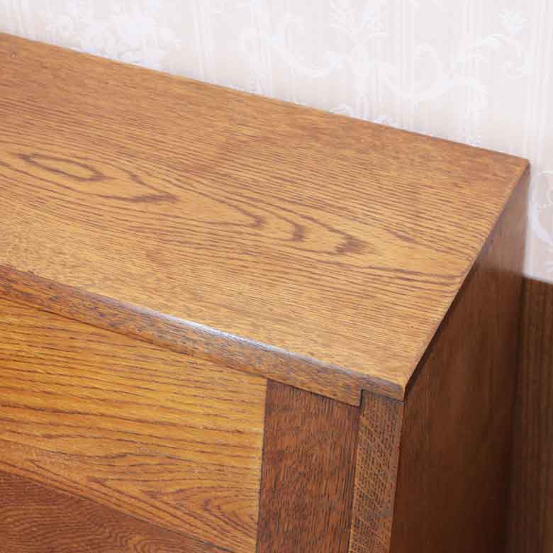 ブックビューロー  イギリス オーク 完成品 デスク ヴィンテージ