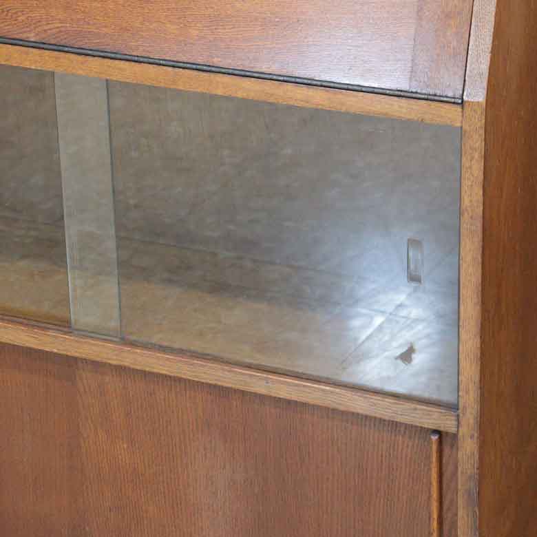 ブックビューロー  イギリス オーク 完成品 デスク ヴィンテージ