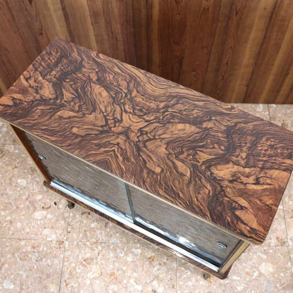 ローキャビネット ヴィンテージ 木製 レトロ ミッドセンチュリー 北欧