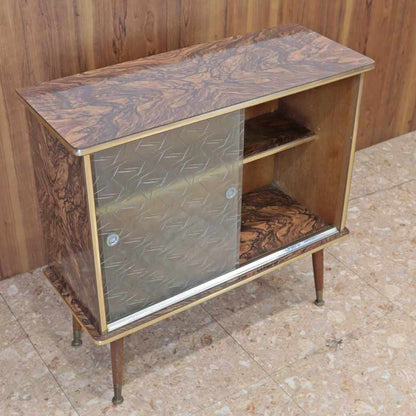 ローキャビネット ヴィンテージ 木製 レトロ ミッドセンチュリー 北欧