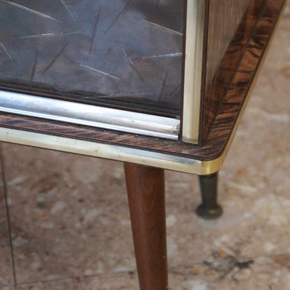 ローキャビネット ヴィンテージ 木製 レトロ ミッドセンチュリー 北欧