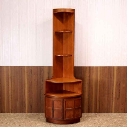 ユニットキャビネット ネイサン コーナーキャビネット イギリス チーク 完成品 NATHAN