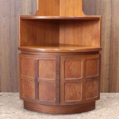 ユニットキャビネット ネイサン コーナーキャビネット イギリス チーク 完成品 NATHAN