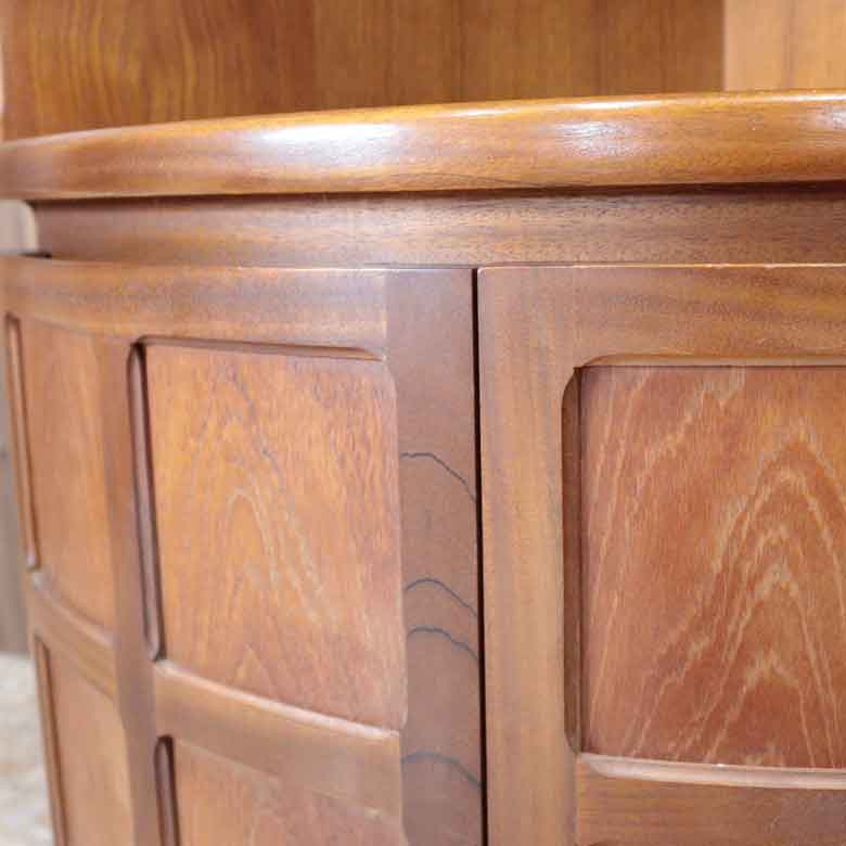 ユニットキャビネット ネイサン コーナーキャビネット イギリス チーク 完成品 NATHAN