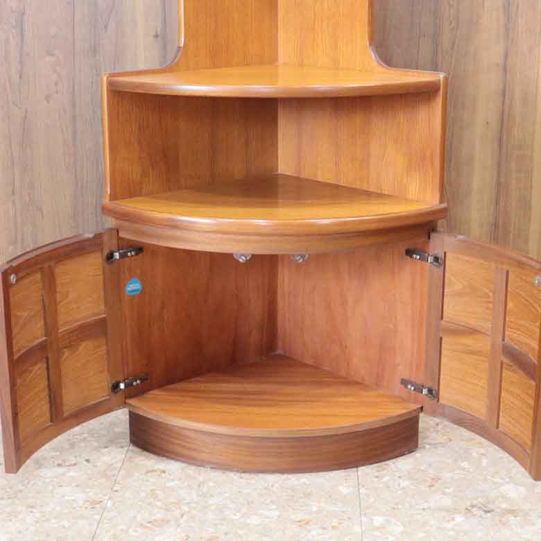 ユニットキャビネット ネイサン コーナーキャビネット イギリス チーク 完成品 NATHAN