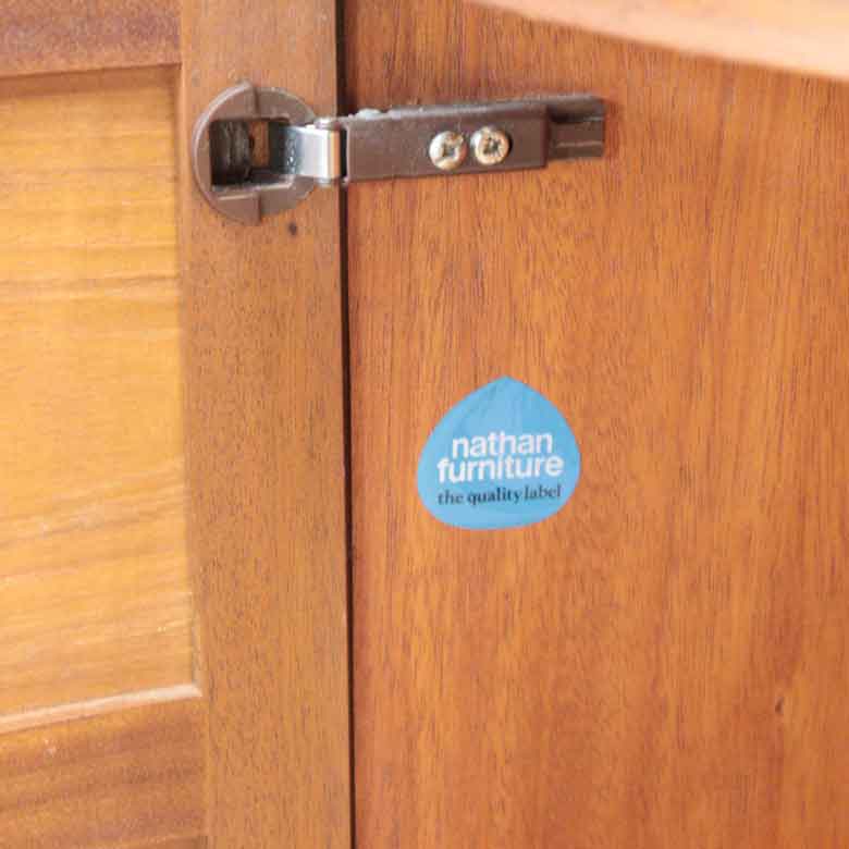 ユニットキャビネット ネイサン コーナーキャビネット イギリス チーク 完成品 NATHAN