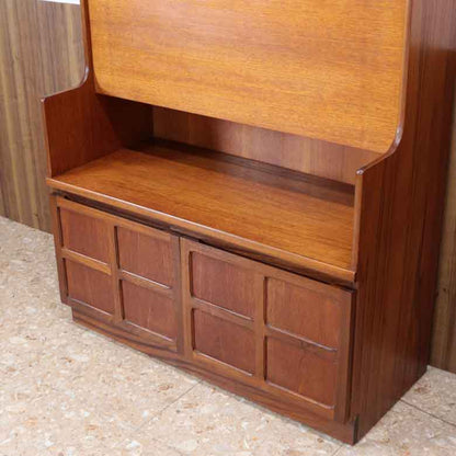 ユニットキャビネット ネイサン デスク イギリス チーク 完成品 NATHAN