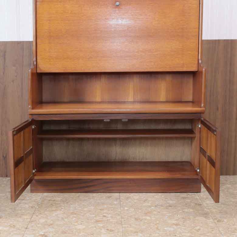 ユニットキャビネット ネイサン デスク イギリス チーク 完成品 NATHAN