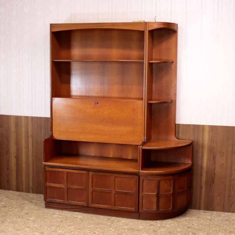 ユニットキャビネット ネイサン コーナーキャビネット イギリス チーク 完成品 NATHAN