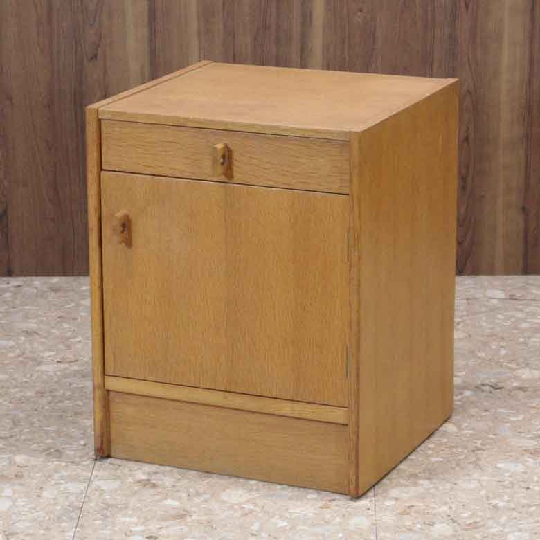 ナイトテーブル イギリス 完成品 チーク/オーク ヴィンテージ