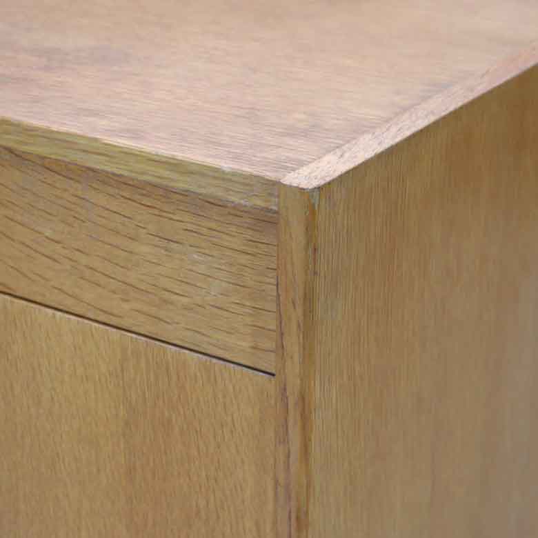 ナイトテーブル イギリス 完成品 チーク/オーク ヴィンテージ