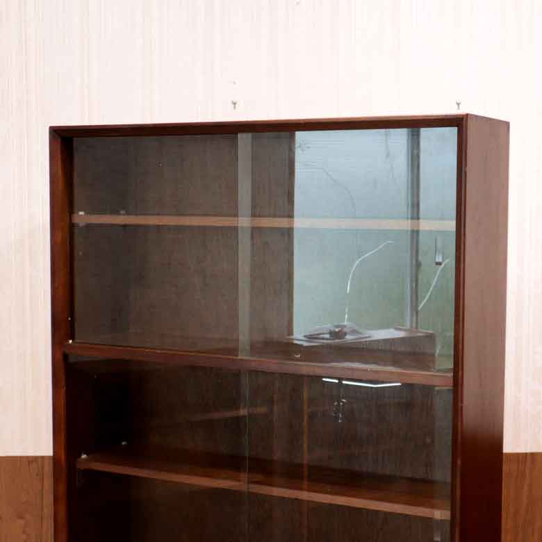 ハイキャビネット ブックケース ヴィンテージ イギリス GIBBS