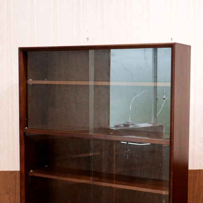 ハイキャビネット ブックケース ヴィンテージ イギリス GIBBS